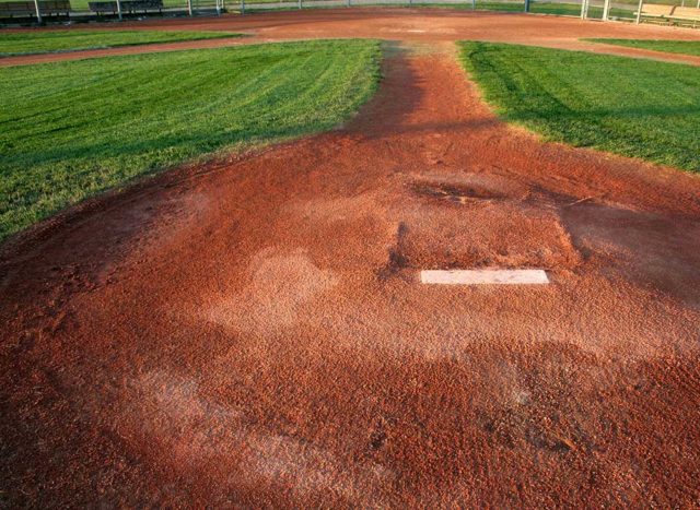 baseball field dirt texture